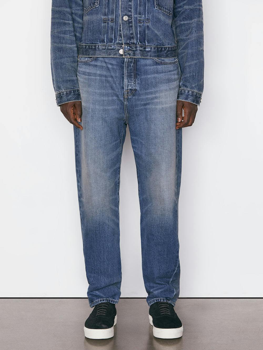 jeans front view